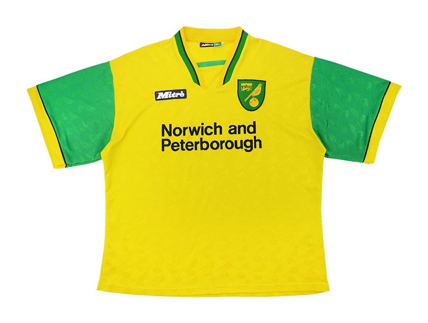 Norwich City 1996-97 Home Kit