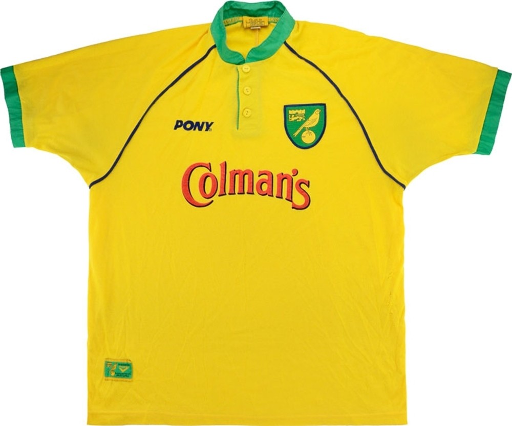 Norwich City 1998-99 Home Kit