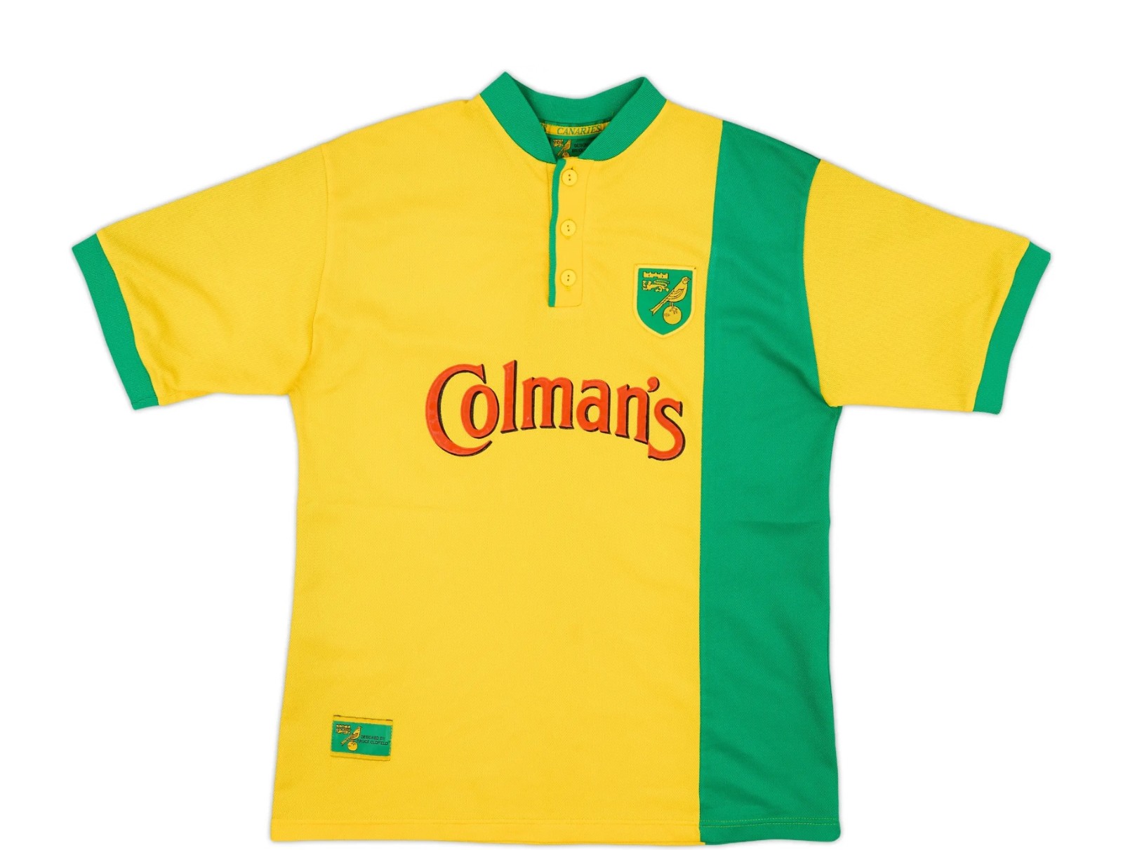 Norwich City 1999-00 Home Kit