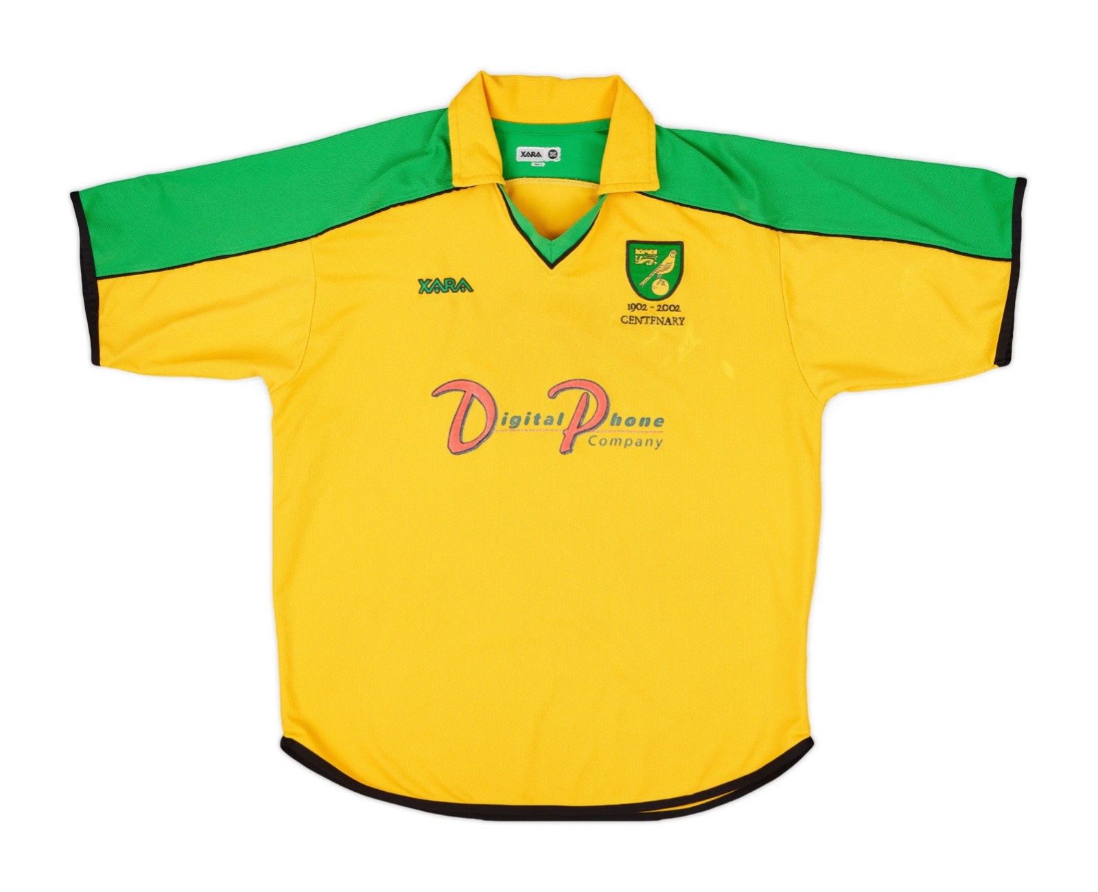 Norwich City 2002-03 Home Kit