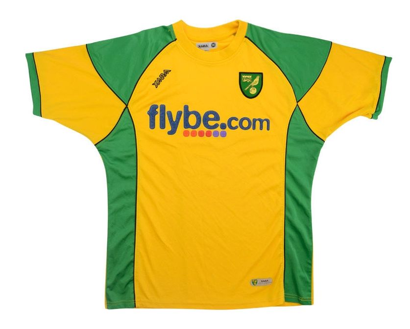 Norwich City 2007-08 Home Kit