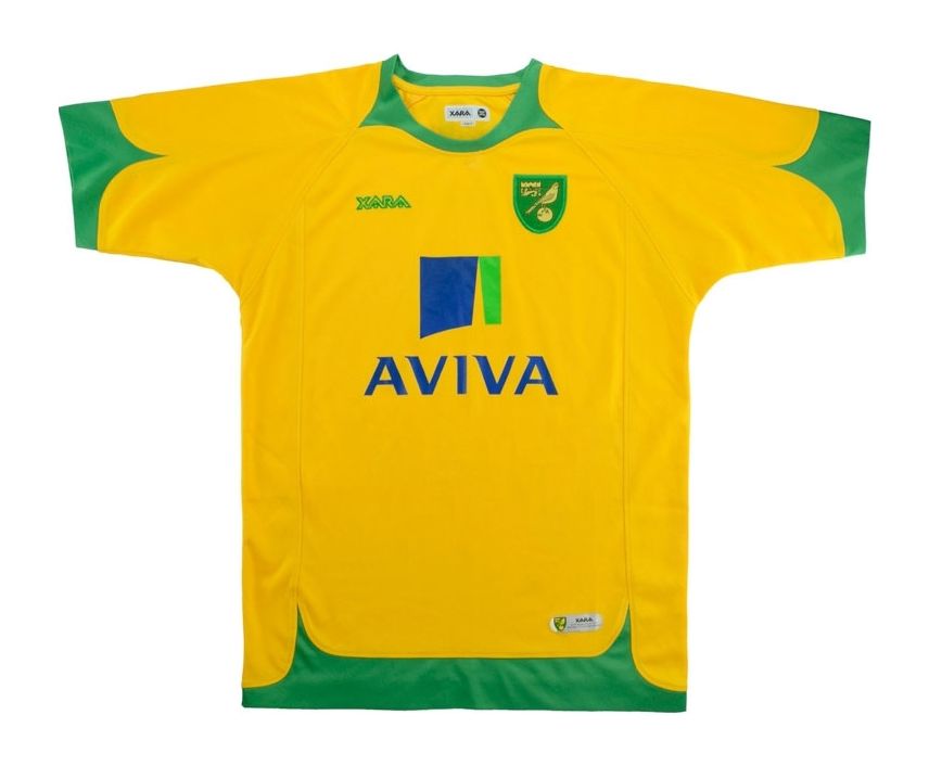 Norwich City 2008-09 Home Kit