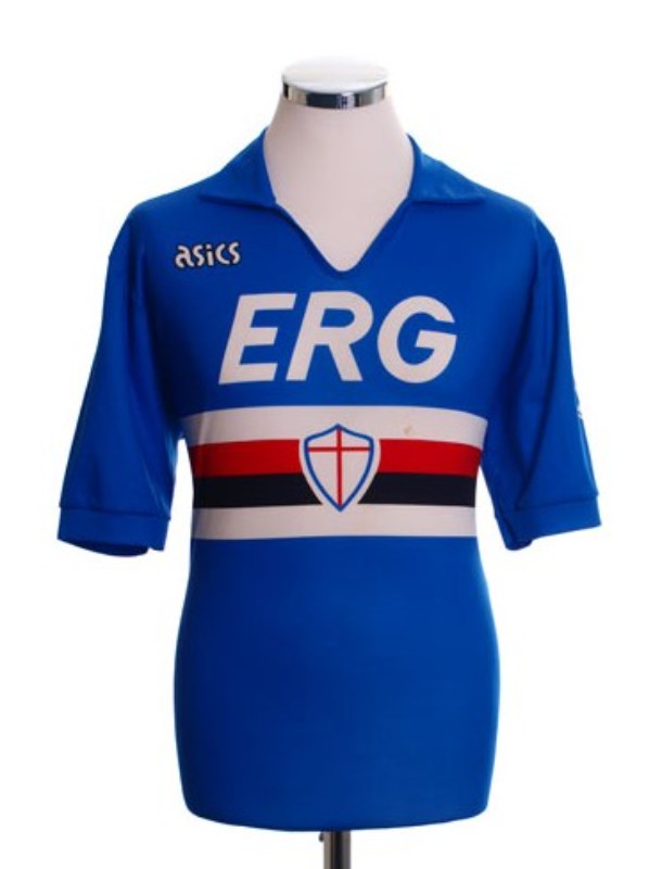 UC Sampdoria 1990-91 Home Kit