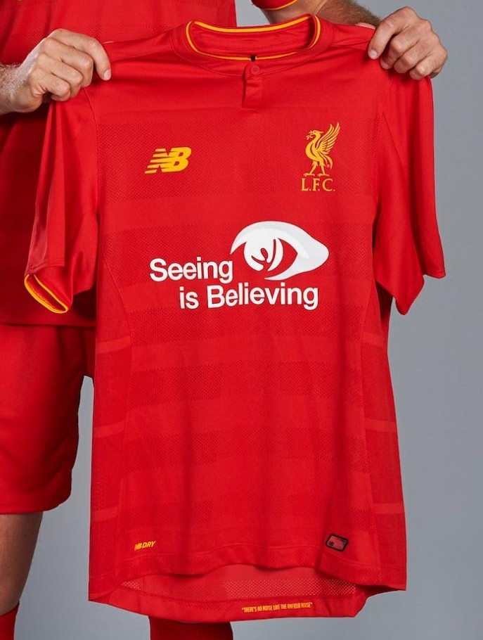 Liverpool FC 2016-17 Home V2 Kit