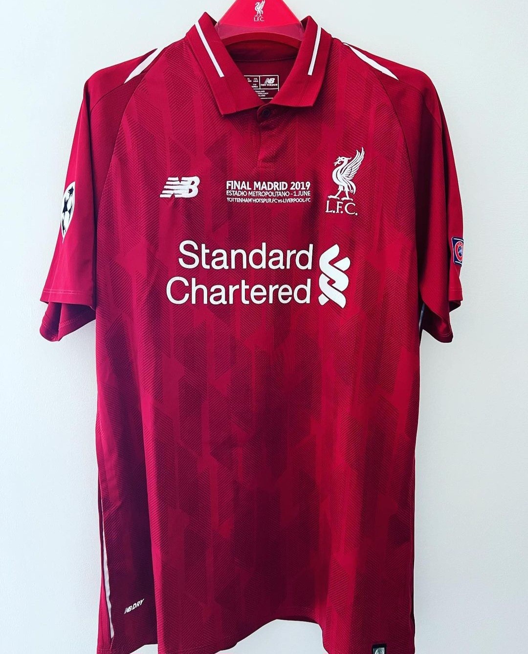 Liverpool FC 2018-19 Champions League Final Kit