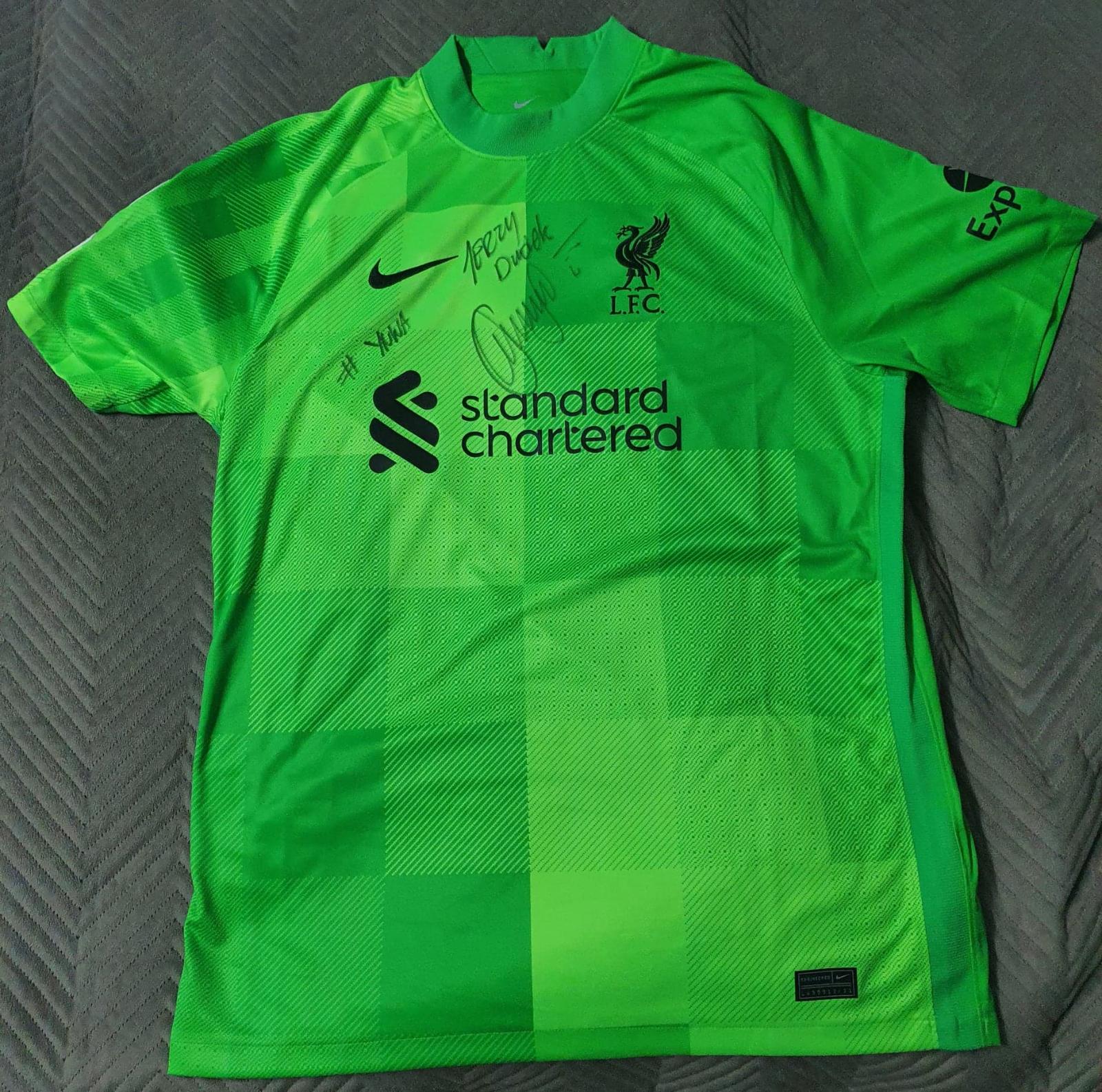 Liverpool FC 2021-22 GK Home Kit