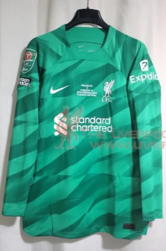 Liverpool FC 2023-24 EFL Cup Final GK Kit