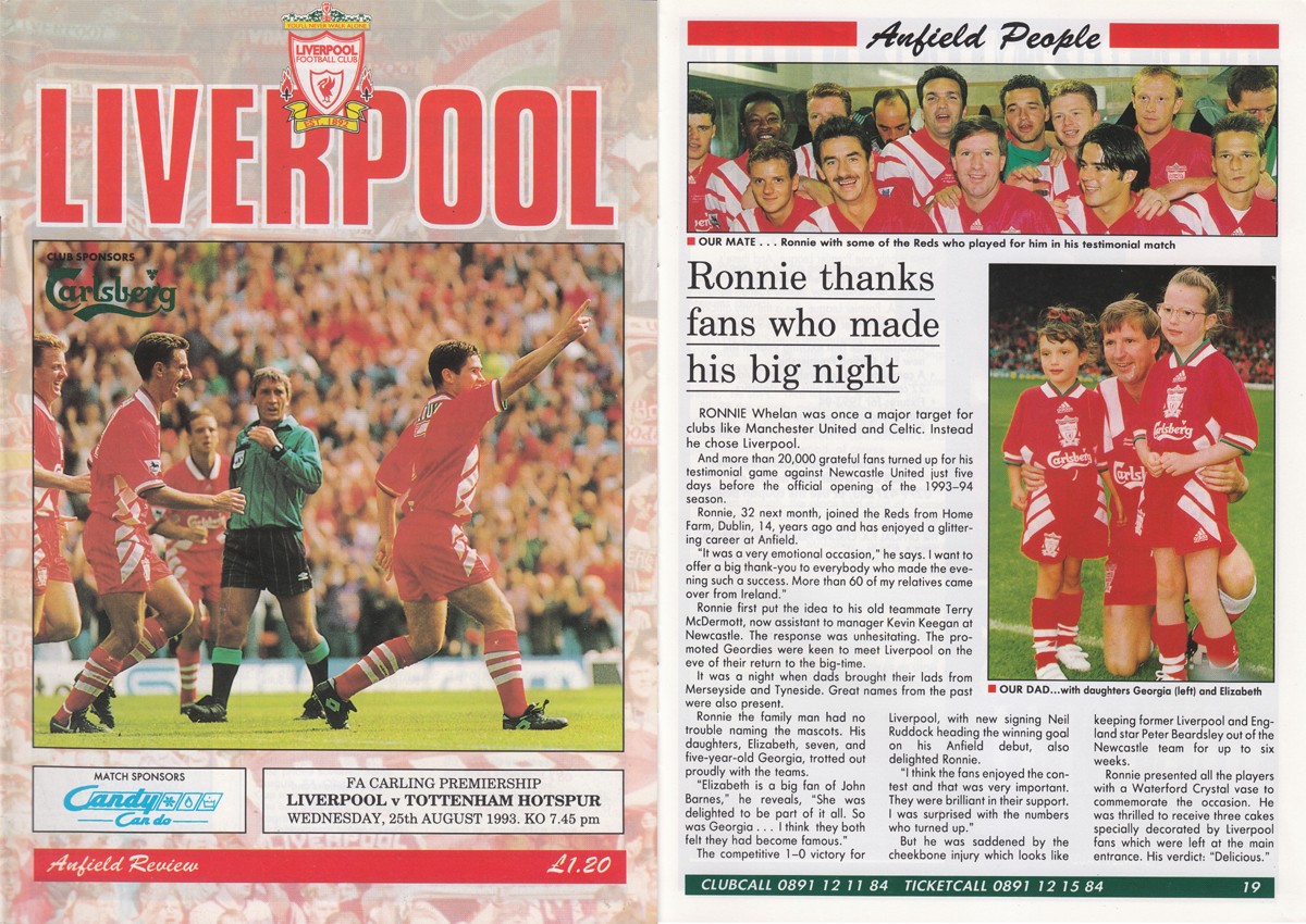 Liverpool FC 1992-93 Home V2 Kit