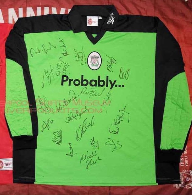 Liverpool FC 1997-98 Pre-Season GK Kit