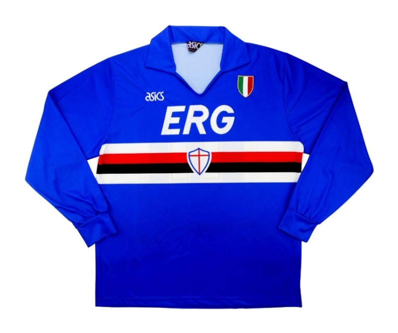 UC Sampdoria 1991-92 Home Kit