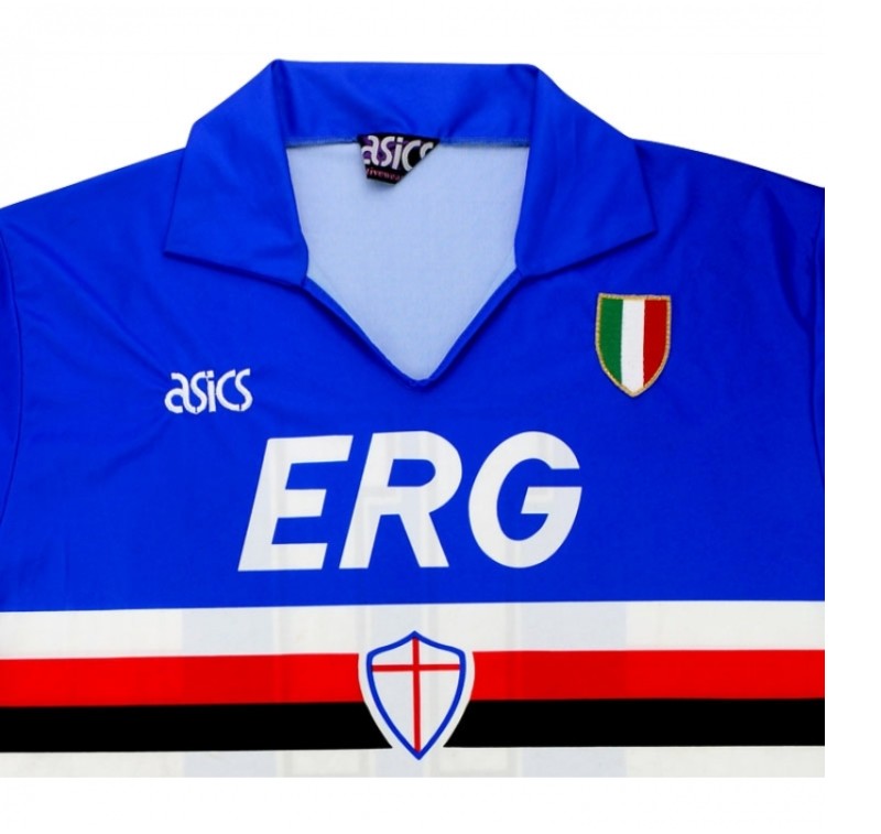 UC Sampdoria 1991-92 Home Kit