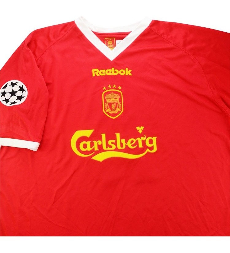Liverpool FC 2001-02 Champions League Home Kit