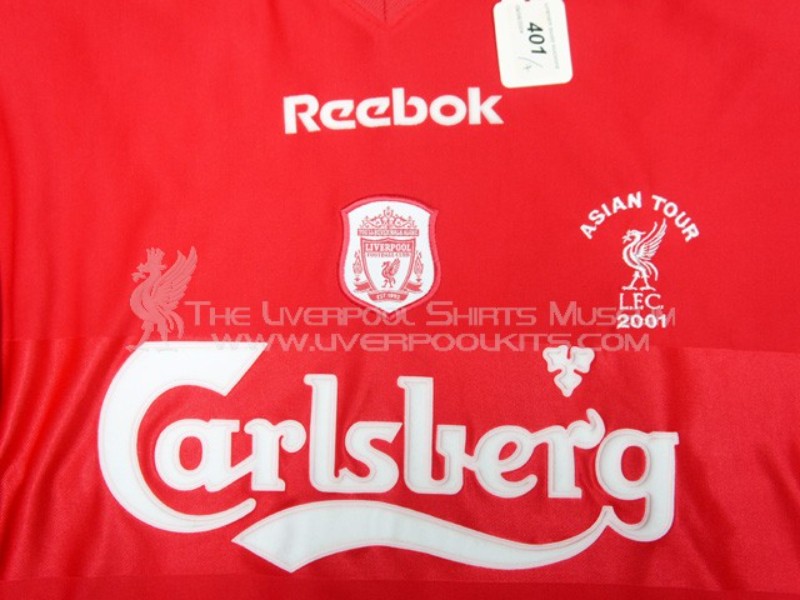 Liverpool FC 2001-02 Pre-Season Home Kit