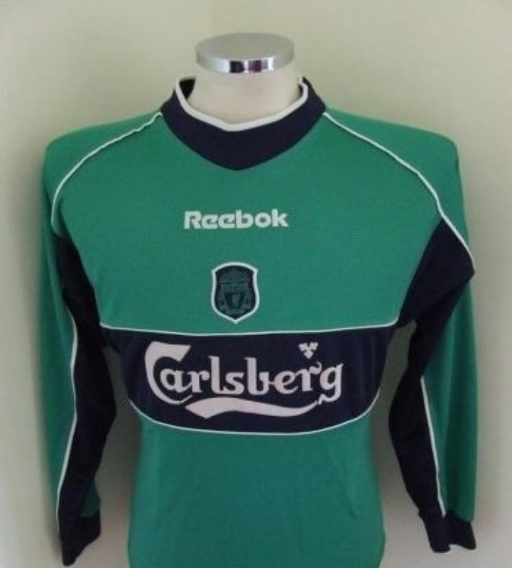 Liverpool FC 2001-02 GK Home Kit