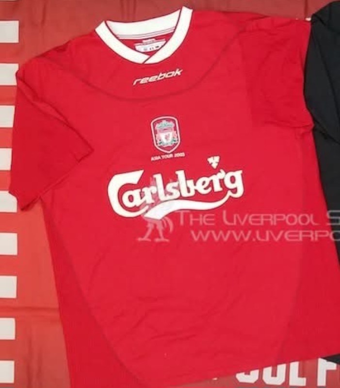 Liverpool FC 2003-04 Pre-Season Home 2 Kit