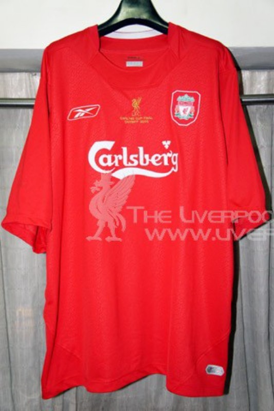 Liverpool FC 2004-05 EFL Cup Final Kit
