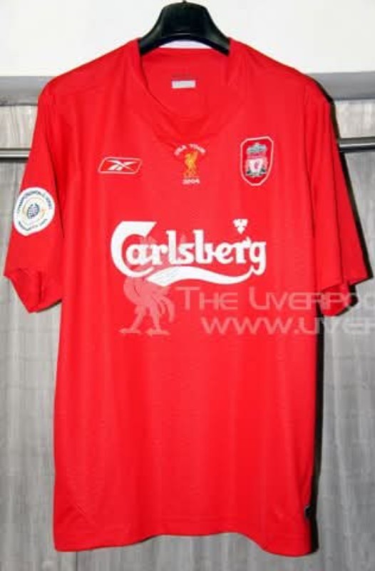 Liverpool FC 2004-05 Pre-Season Home Kit