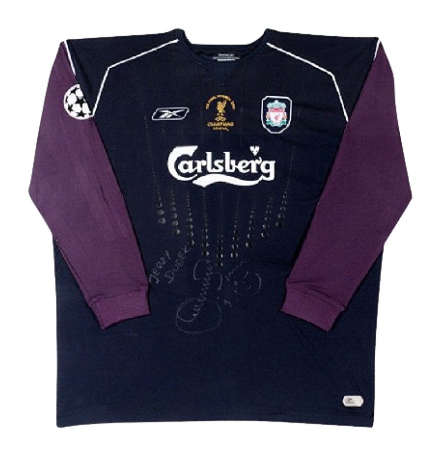 Liverpool FC 2004-05 Champions League Final GK Kit