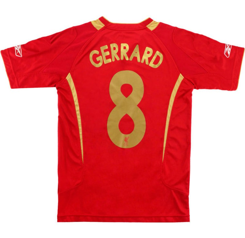 Liverpool FC 2005-06 Champions League Home Kit