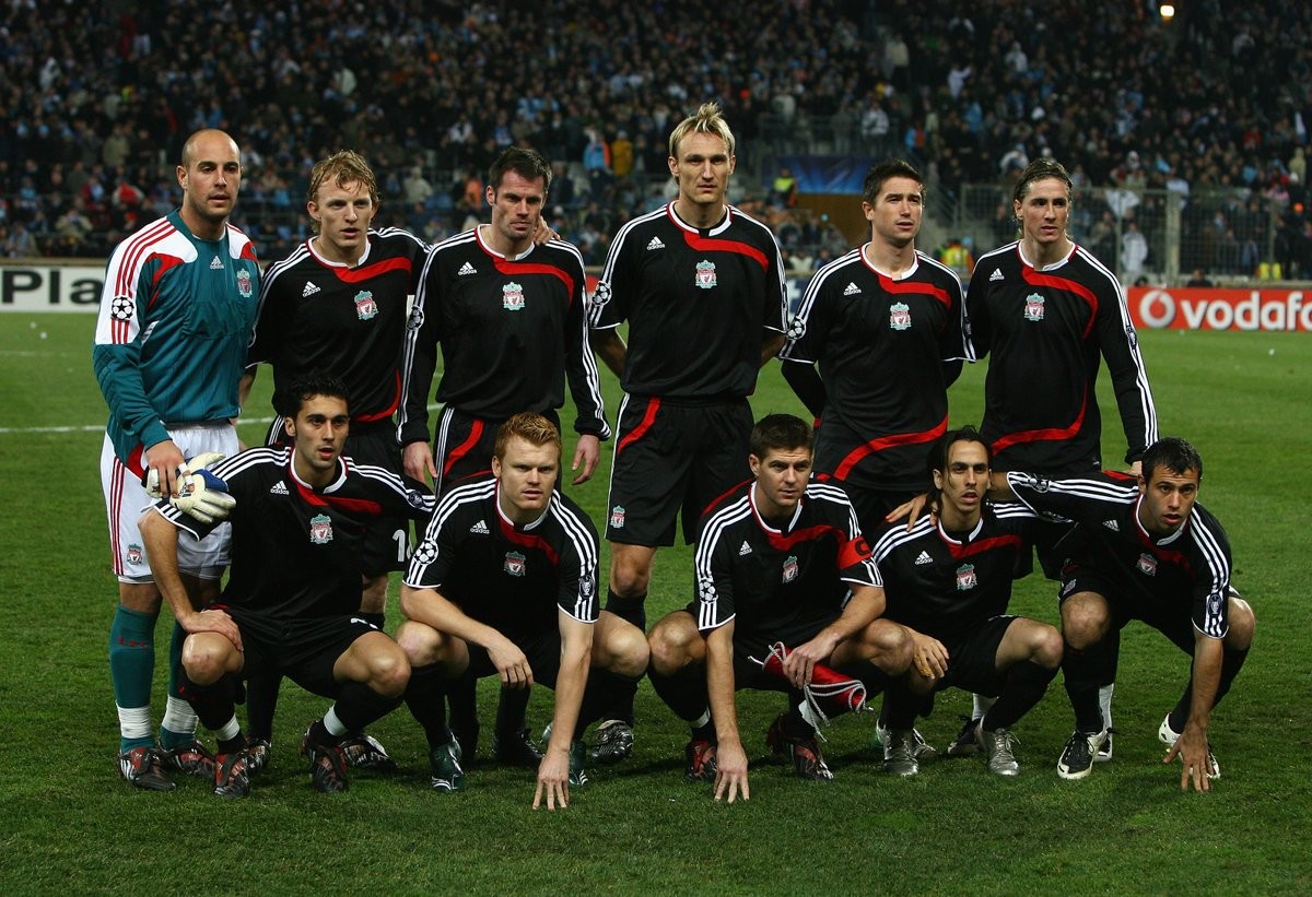 Liverpool FC 2007-08 Champions League GK Away Kit