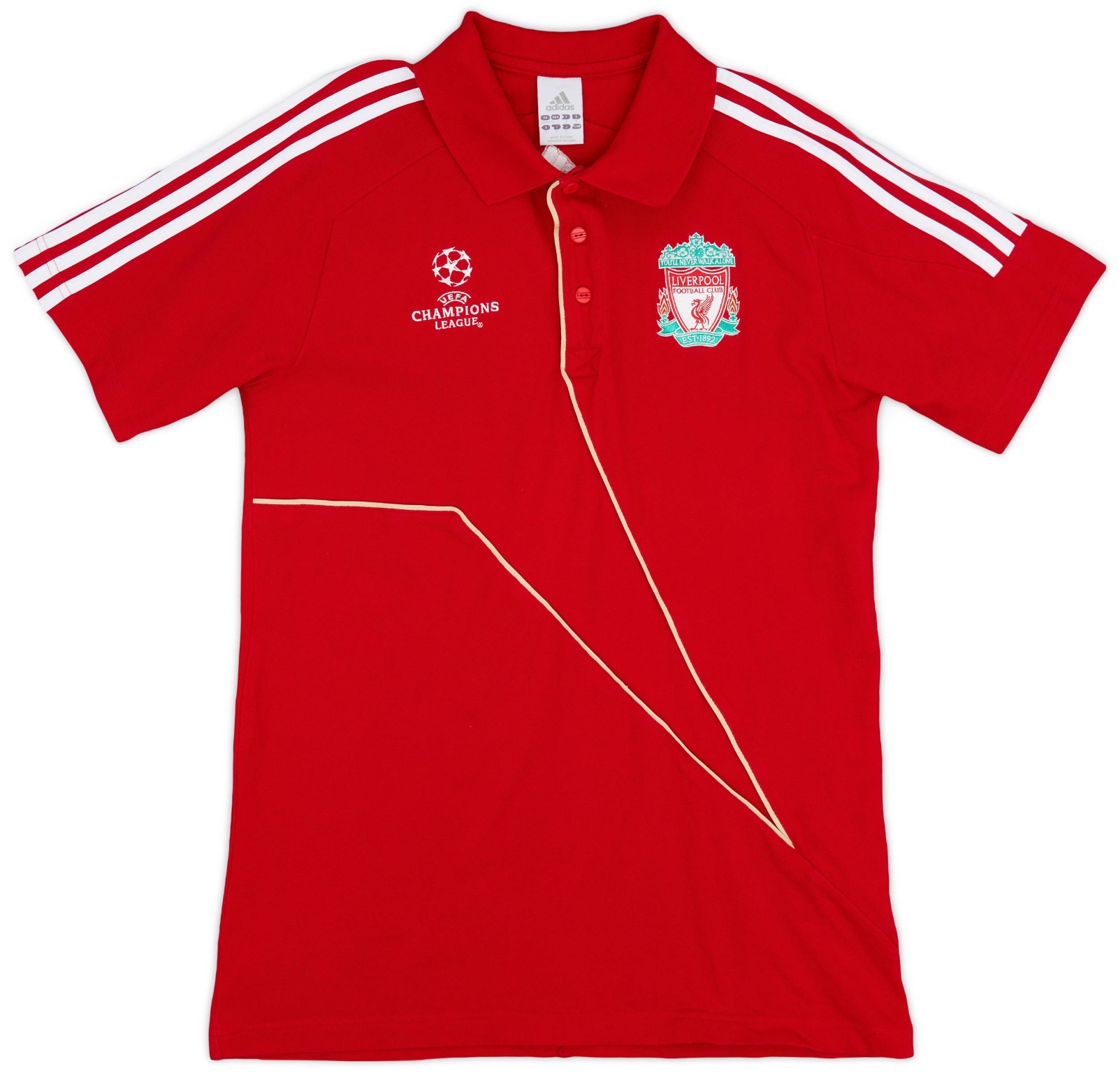 Liverpool FC 2009-10 Champions League Polo Shirt Kit