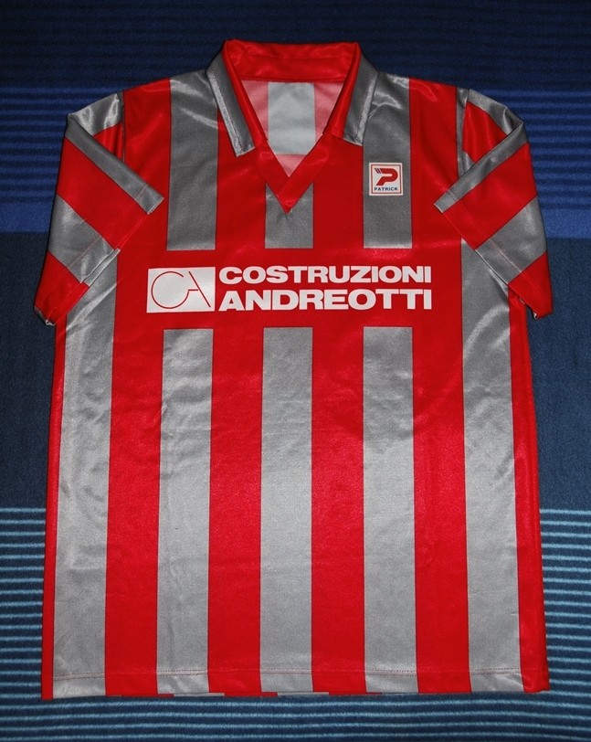 US Cremonese 1991-92 Home Kit