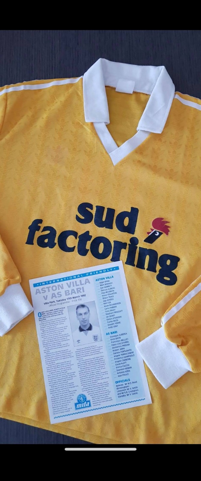 SSC Bari 1991-92 Fourth Kit