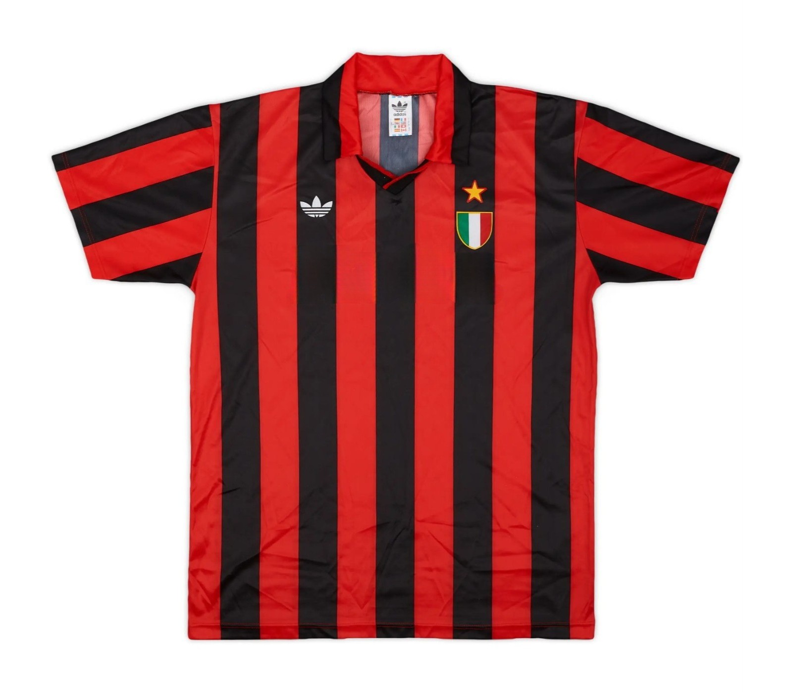 AC Milan 1992-93 Champions League Home Kit