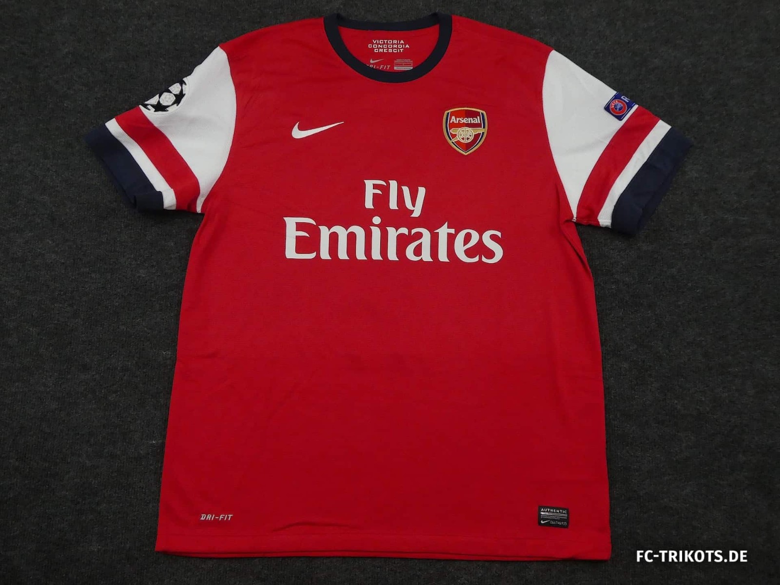 Arsenal FC 2012-13 Home Kit