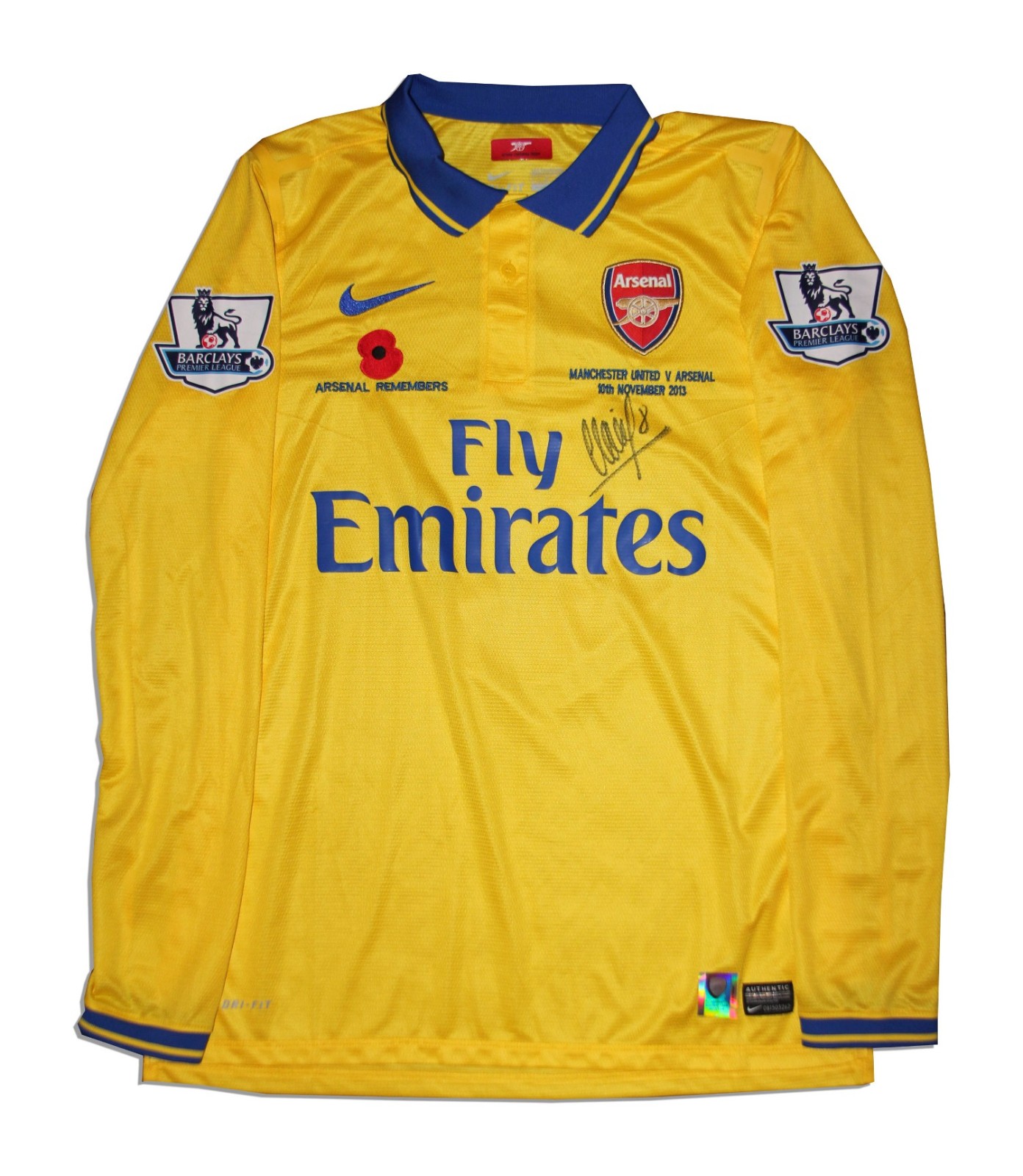 Arsenal FC 2013-14 Away V2 Kit