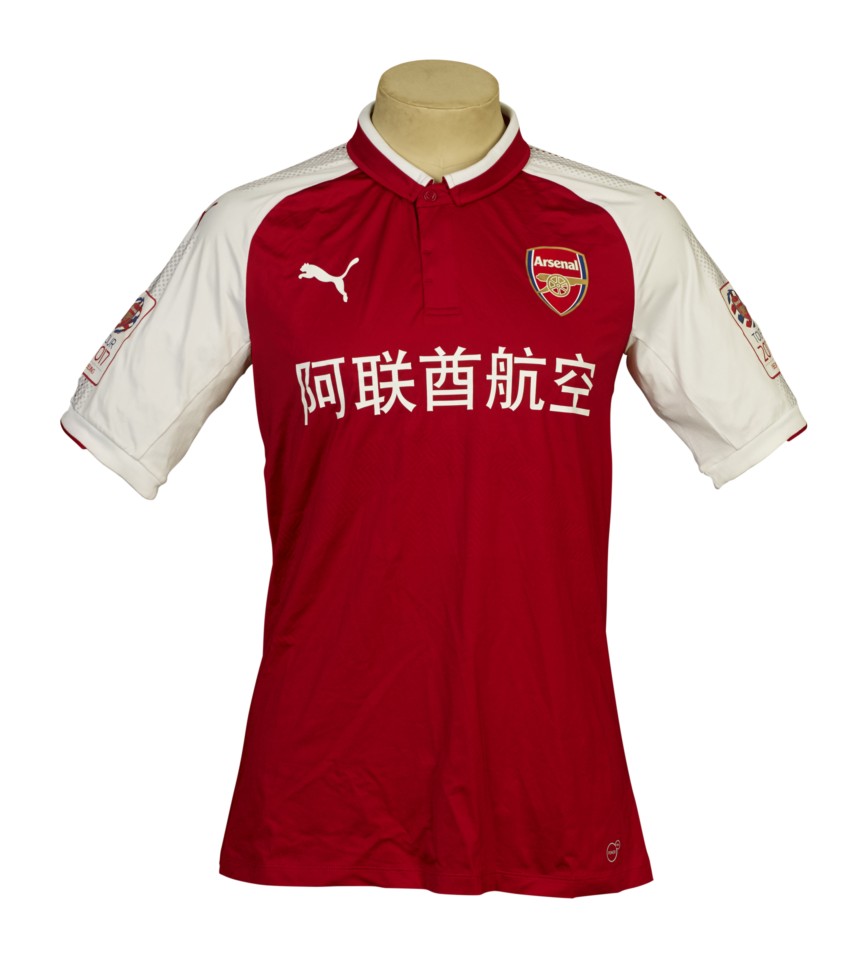 Arsenal FC 2017-18 Pre-Season Home Kit