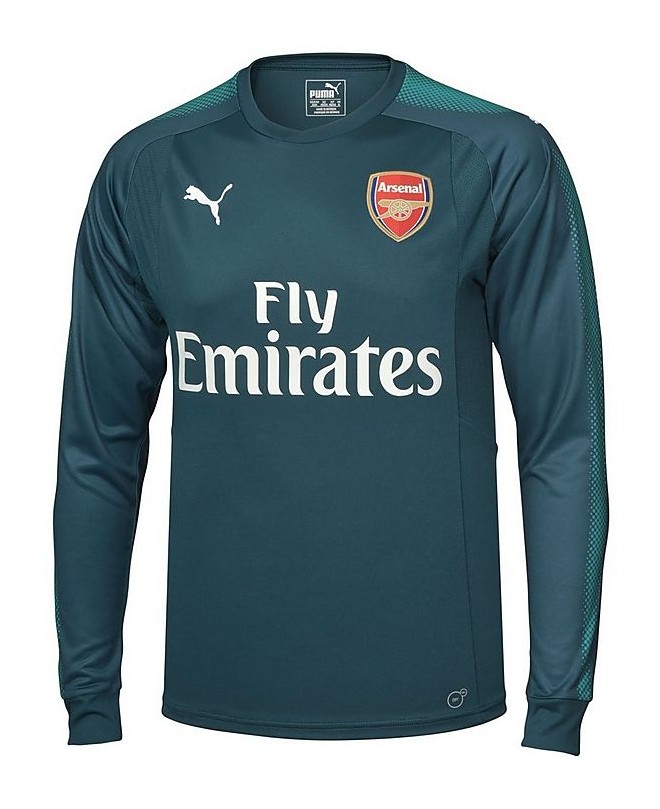 Arsenal FC 2017-18 GK Home Kit
