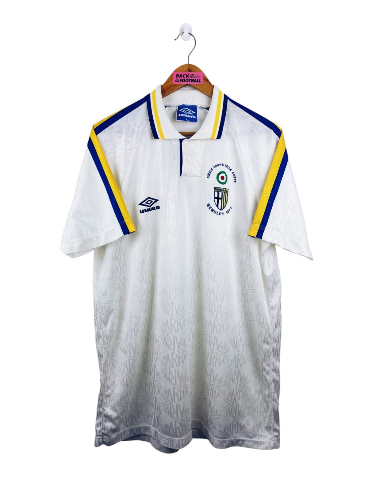 Parma Calcio 1992-93 European Cup Winners' Cup Final Kit