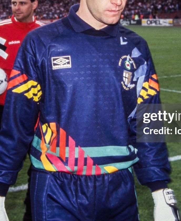 Parma Calcio 1992-93 European Cup Winners' Cup Final GK Kit