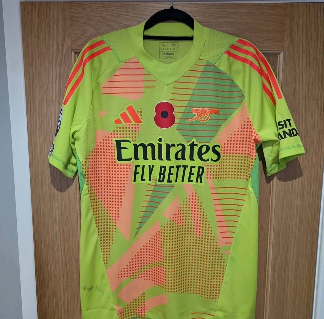 Arsenal FC 2024-25 GK 1 V2 Kit