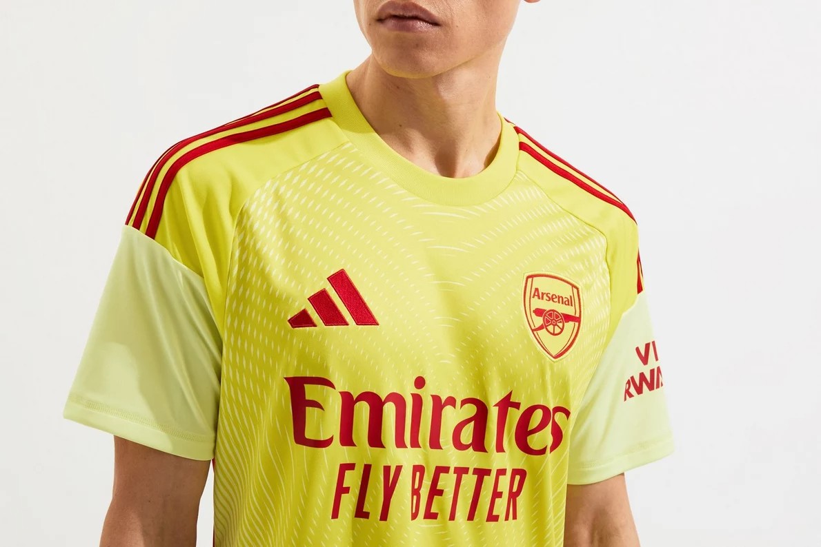Arsenal FC 2025-26 GK 1 Kit