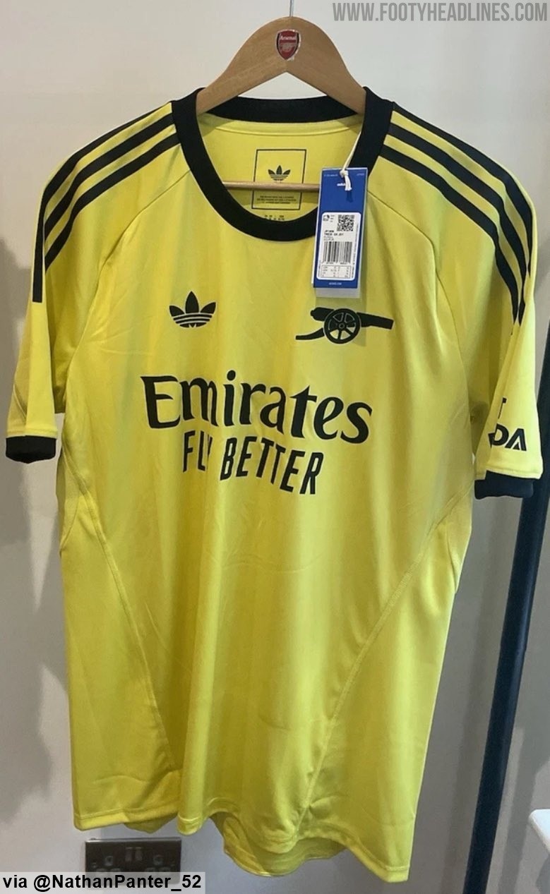 Arsenal FC 2025-26 GK 5 Kit