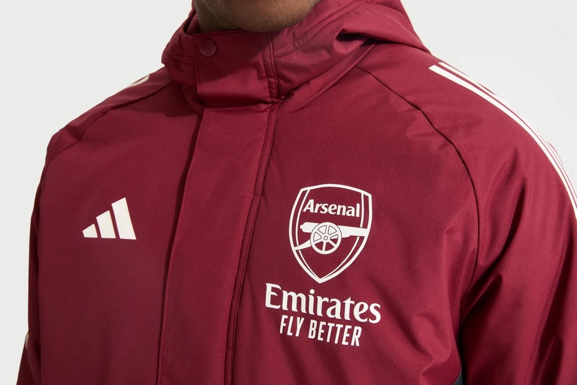 Arsenal FC 2025-26 Champions League Bench Kit