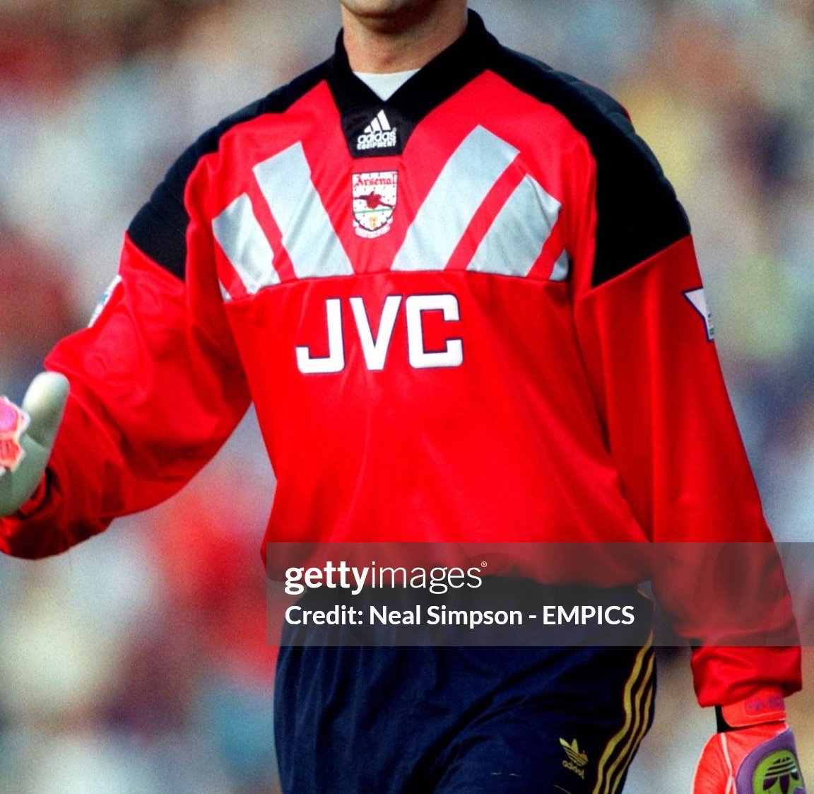 Arsenal FC 1992-93 GK 4 Kit