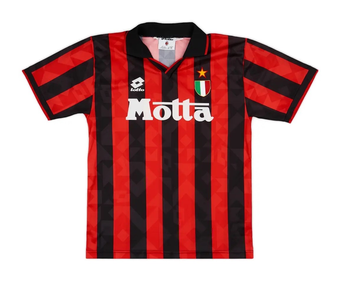 AC Milan 1993-94 Home 2 Kit