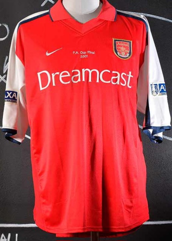 Arsenal FC 2000-01 FA Cup Final Kit