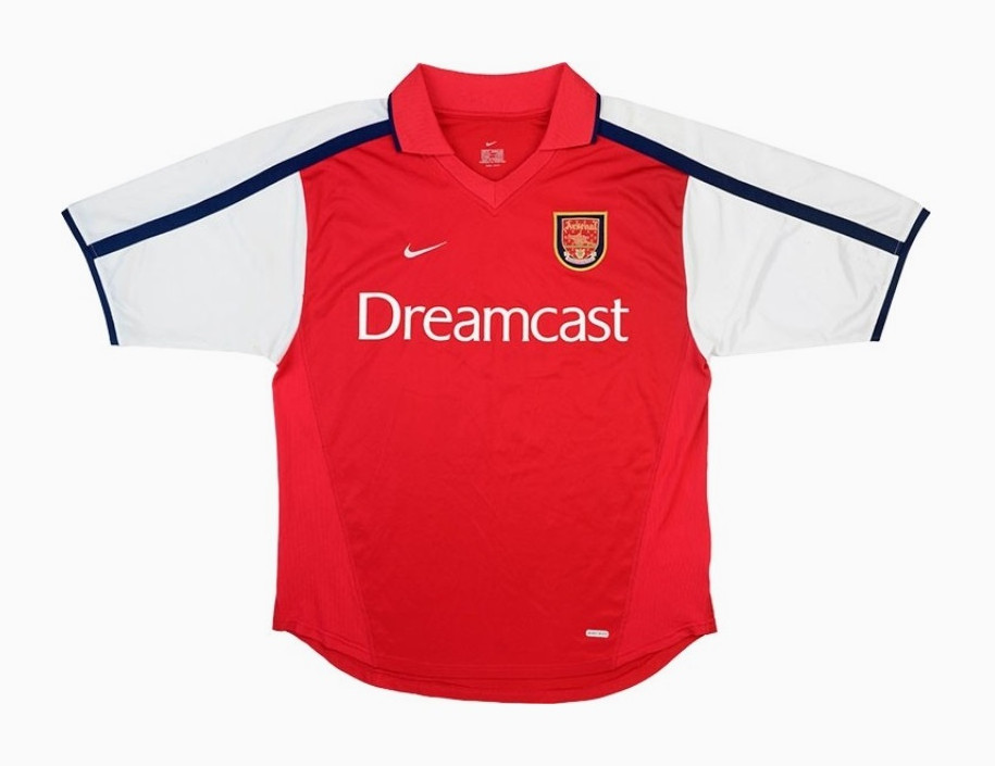 Arsenal FC 2001-02 Home Kit