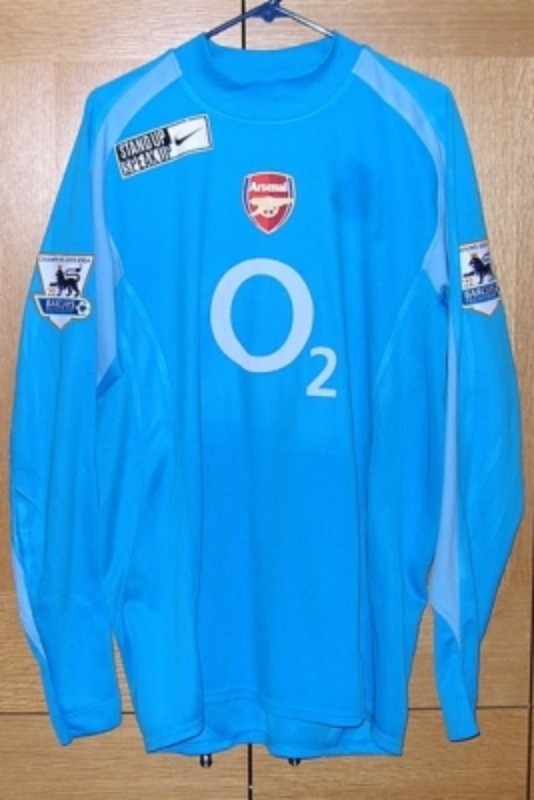 Arsenal FC 2004-05 GK Third Kit