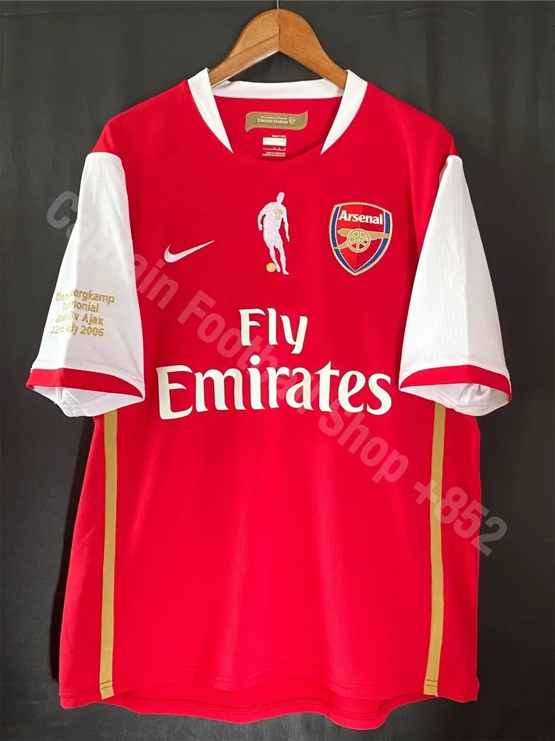 Arsenal FC 2006-07 Bergkamp Testimonial Kit