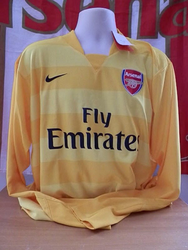 Arsenal FC 2007-08 GK 2 Kit