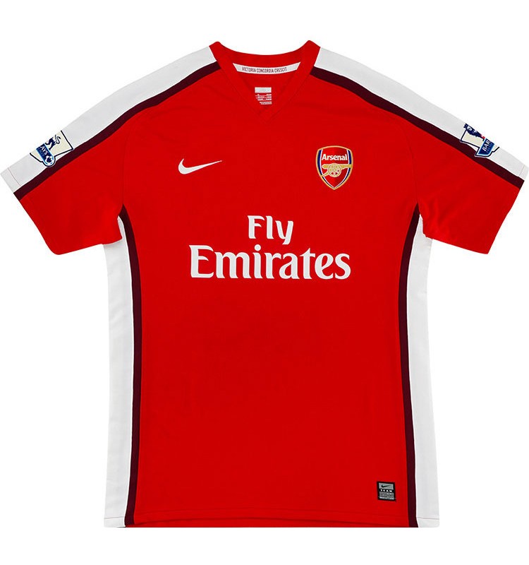Arsenal FC 2008-09 Home Kit