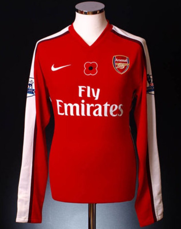 Arsenal FC 2008-09 Home V2 Kit