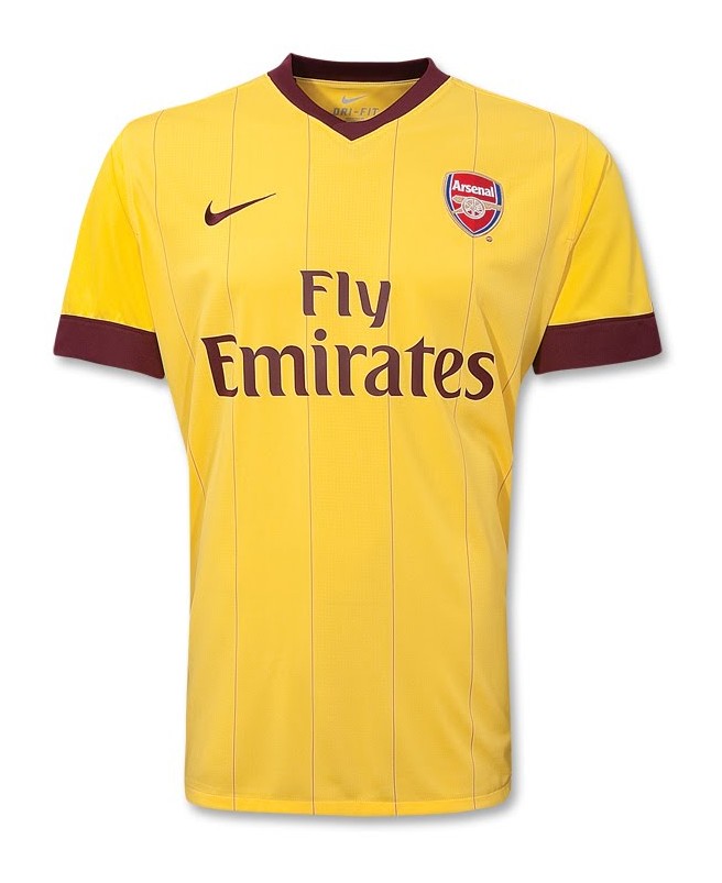 Arsenal FC 2010-11 Away Kit