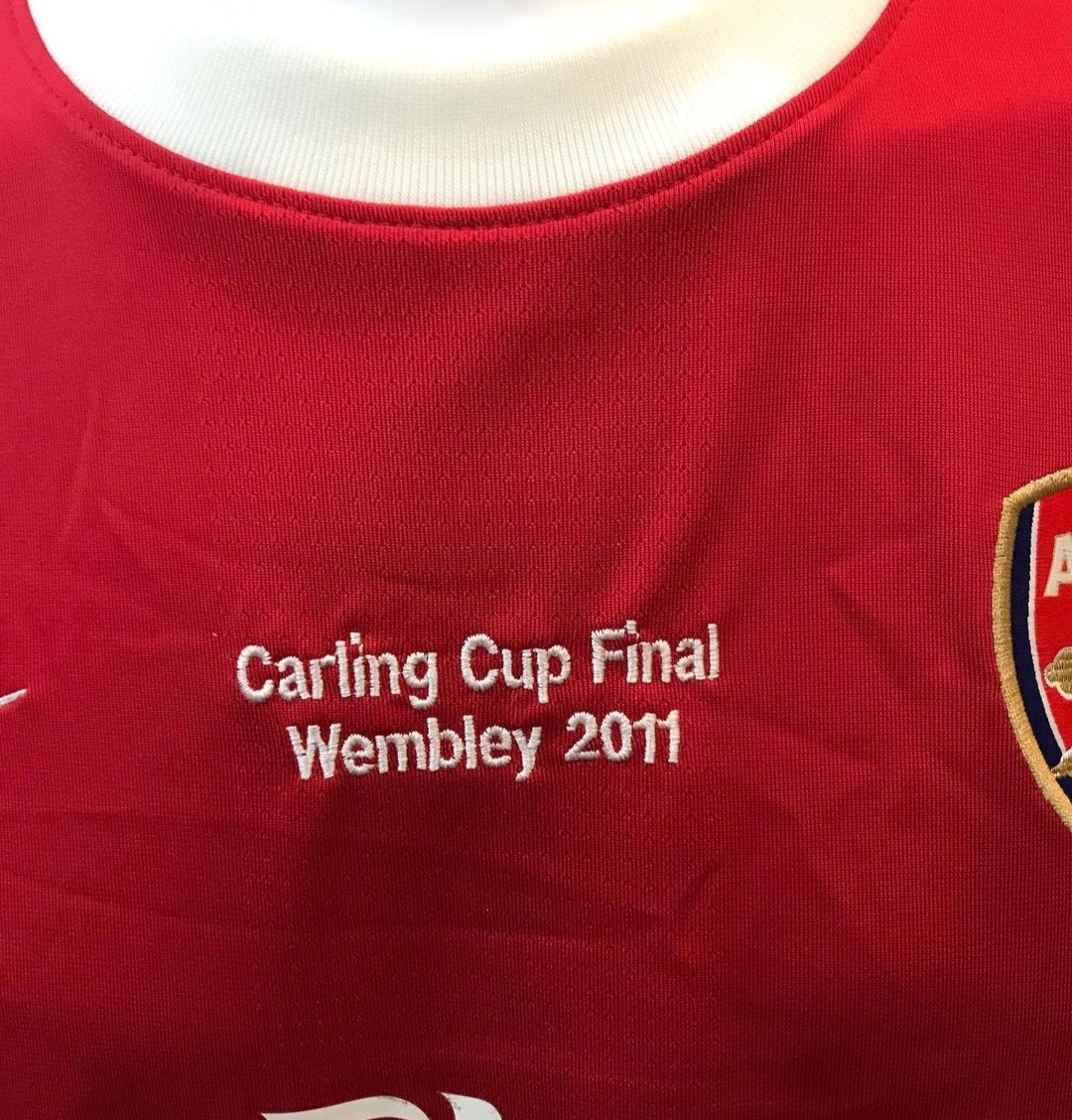 Arsenal FC 2010-11 EFL Cup Final Kit