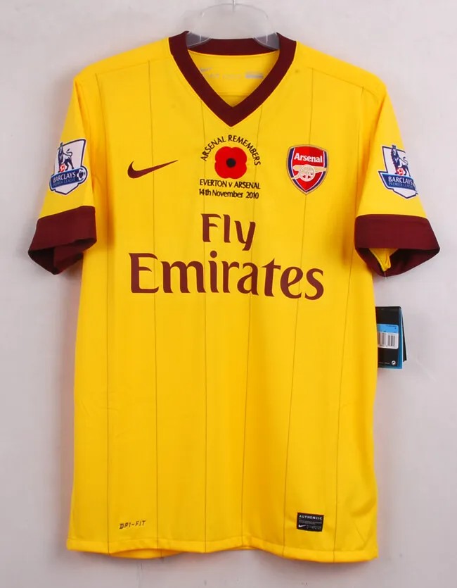 Arsenal FC 2010-11 Away V2 Kit